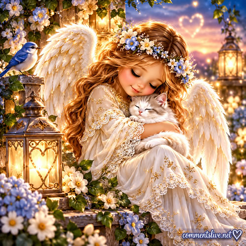 Angel Loves Kitty