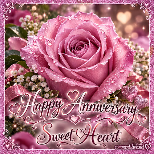 Pink Rose Anniversary