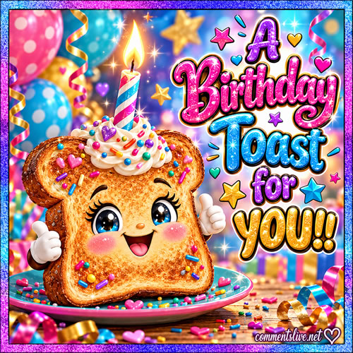Birthday Toast For You