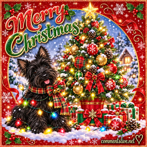 Dog Christmas Tree