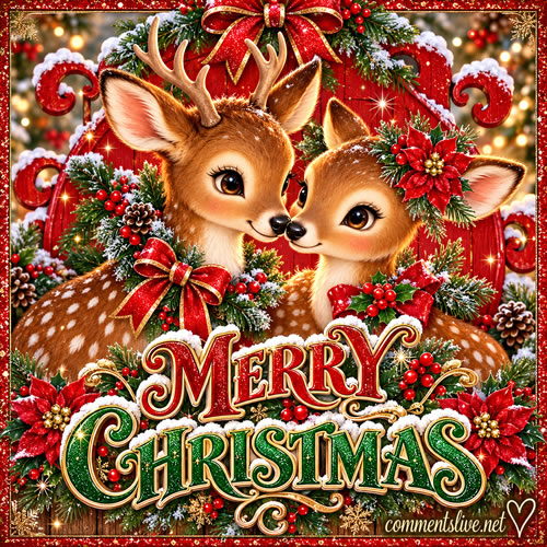 Reindeer Couple