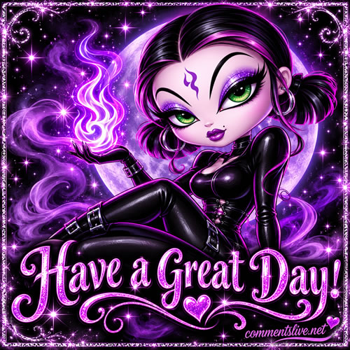 Great Day Black Image