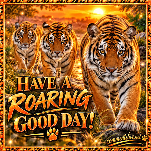Roaring Good Day Image