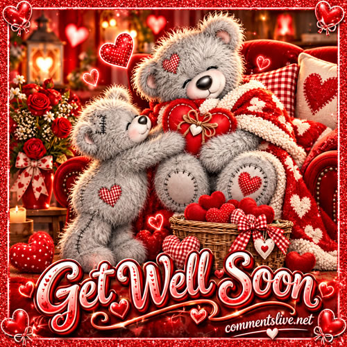 Get Well Bears Image