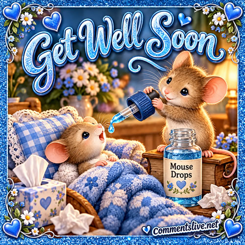 Get Well Mice Image