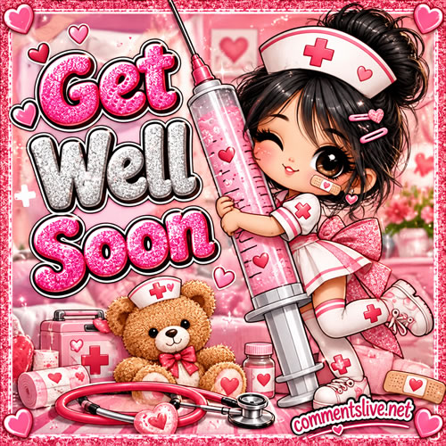 Get Well Needle Image