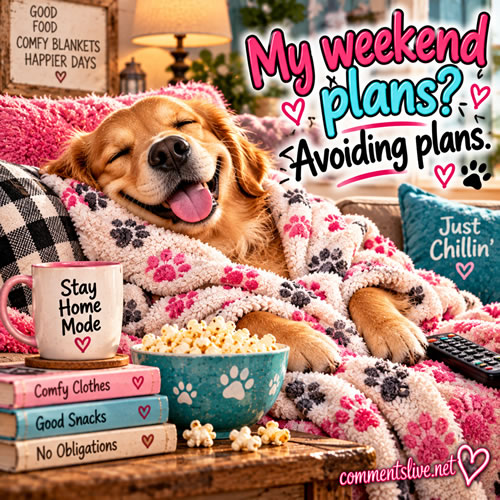Avoiding Weekend Plans