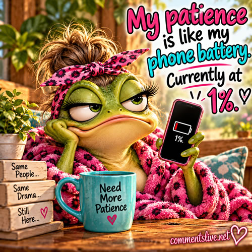 Impatient Frog