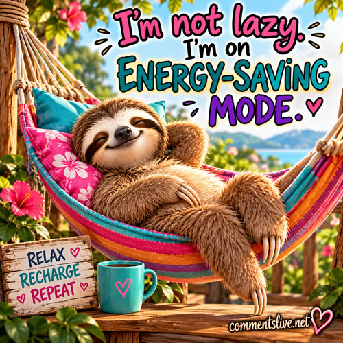 Sloth Energy Saving