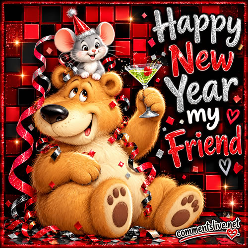 Bear Mouse Friend Image