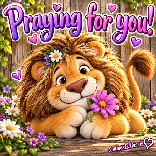 Praying Lion