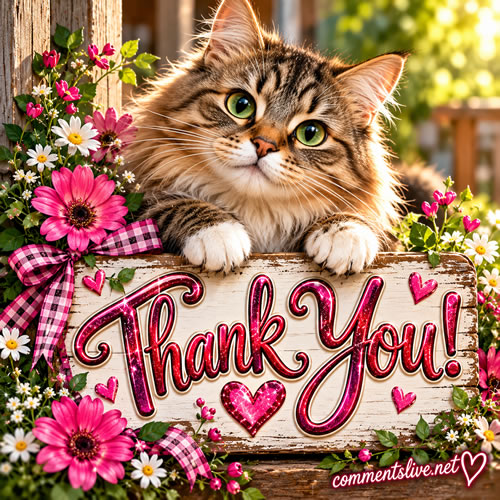 Cat Thank You