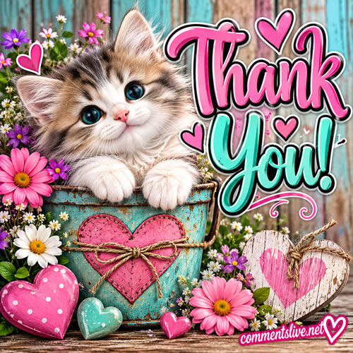 Kitten In Pot Image