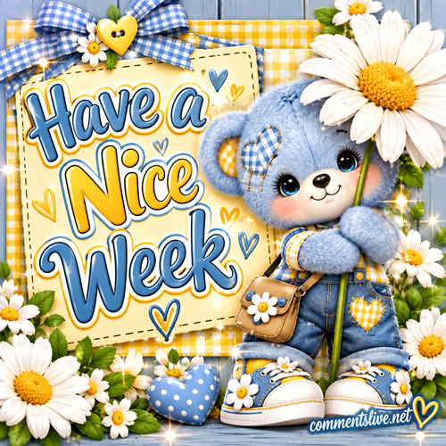 Blue Bear Daisy