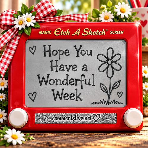 Etch A Sketch Week
